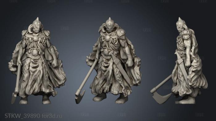 Nickey Hatchery Death Dealer Axe Lifted 3d stl модель для ЧПУ