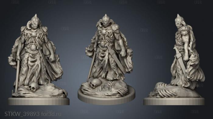 Nickey Hatchery Death Dealer BASE stl model for CNC