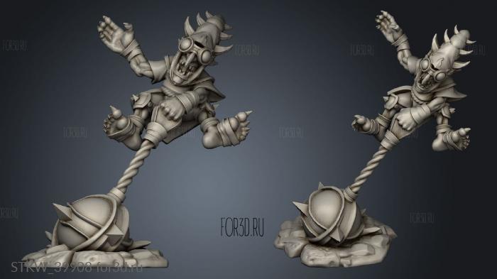 night dodgers goblin fanatic 3d stl модель для ЧПУ