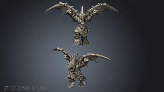 night dodgers goblin flier 3d stl модель для ЧПУ