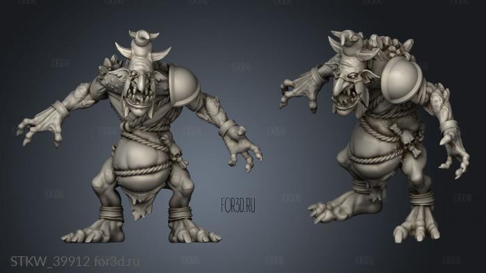 night dodgers troll 3d stl модель для ЧПУ