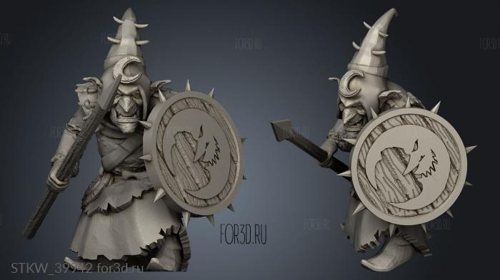 Goblin Spear 3d stl модель для ЧПУ