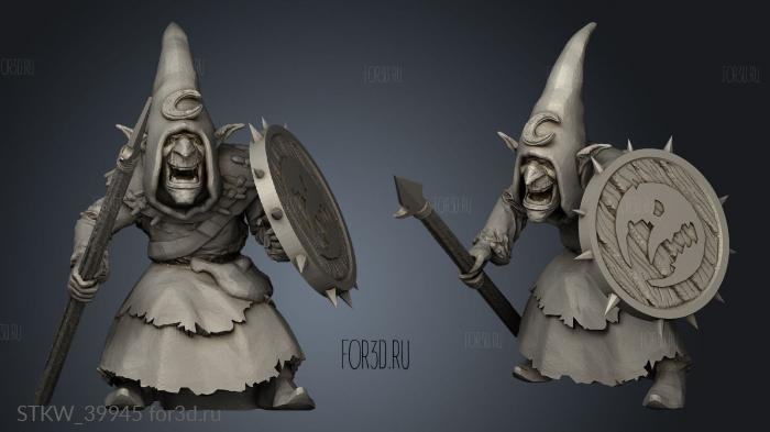 Goblin Spear 3d stl модель для ЧПУ