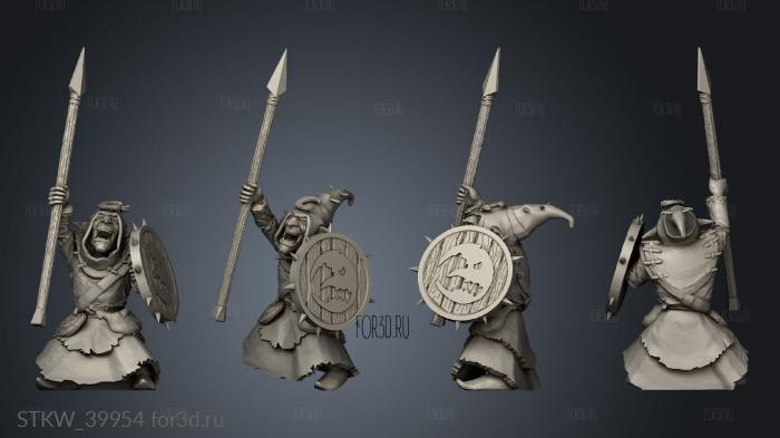 Goblin Spear 3d stl модель для ЧПУ