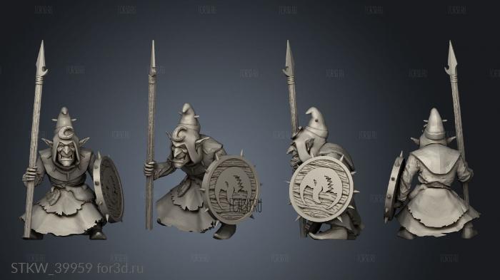 Goblin Spear 3d stl модель для ЧПУ