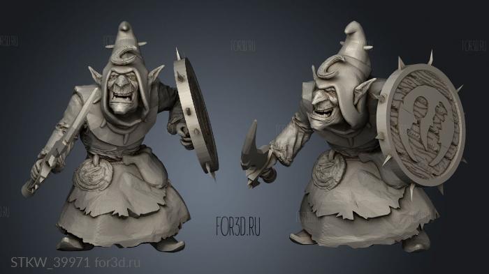 Goblin Sword 3d stl модель для ЧПУ