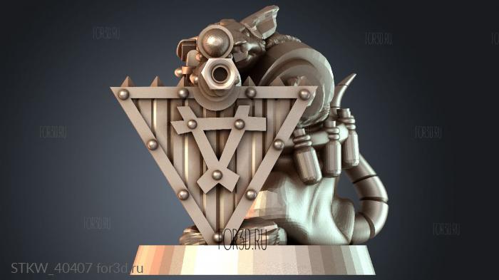 STKW_40407 stl model for CNC