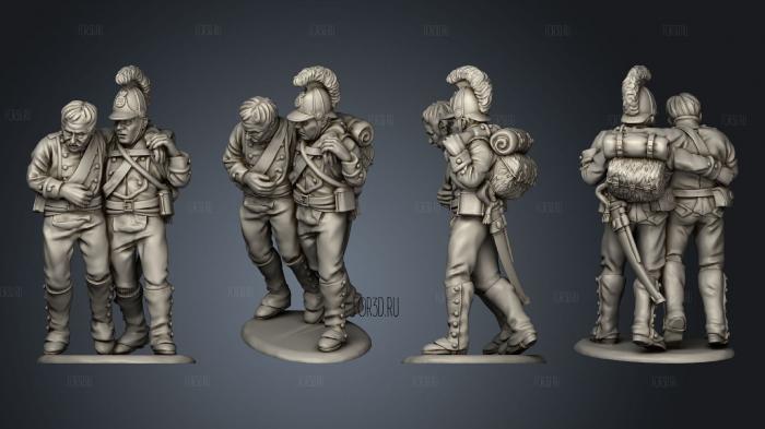 Casualties 05 stl model for CNC