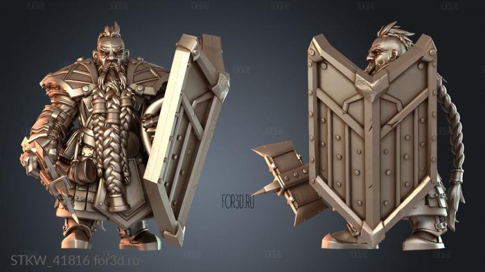 STKW_41816 stl model for CNC