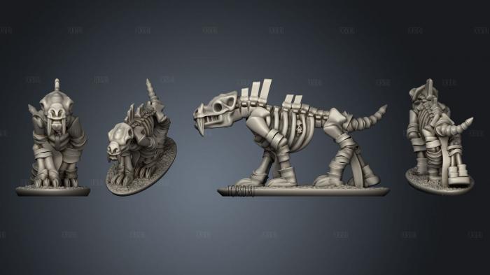 Chariot Lich Monster 02 stl model for CNC