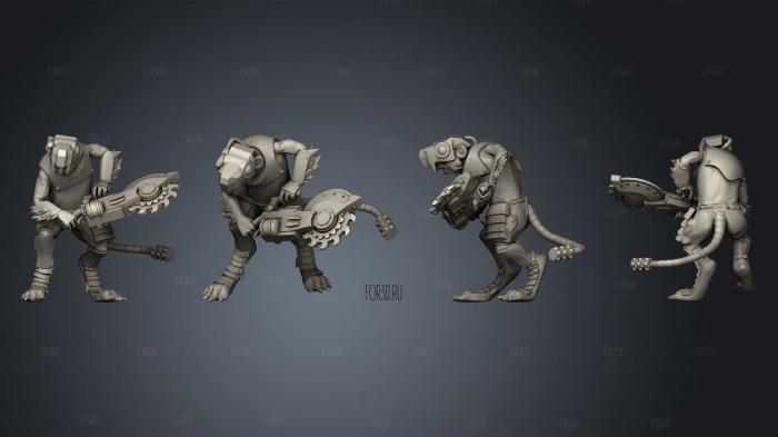 Clawpack Heavy 2 stl model for CNC