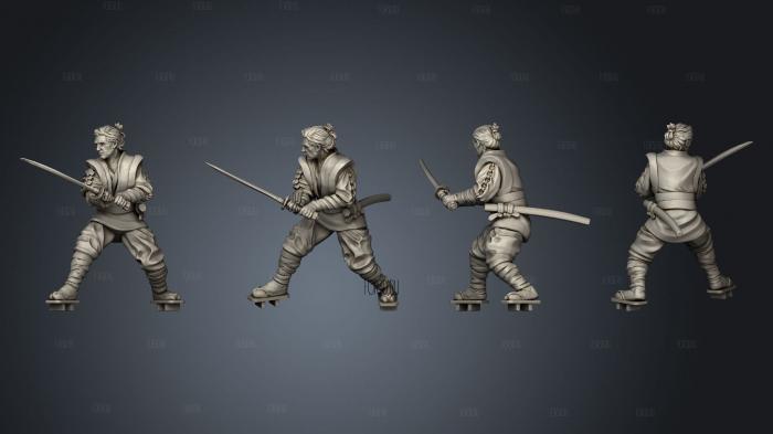 Combat Feudal Wars Master Ruku stl model for CNC