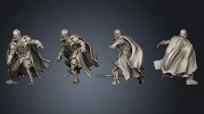 Combat King of Ashes stl model for CNC