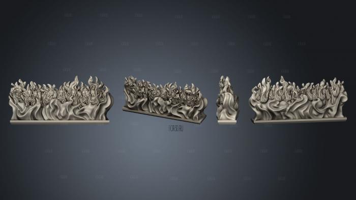 Daemon Army Infernalsback 5 stl model for CNC