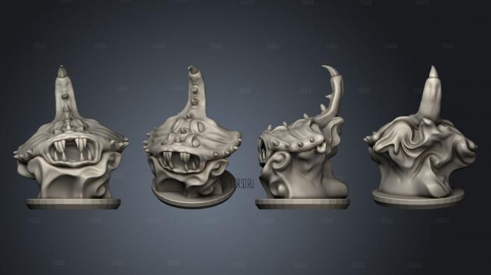 Daemon Army Ray 2 stl model for CNC