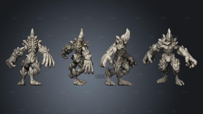Daemon Brute Possible Dupe stl model for CNC