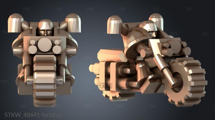 STKW_48641 stl model for CNC