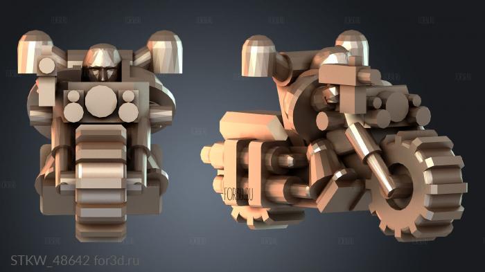 STKW_48642 stl model for CNC