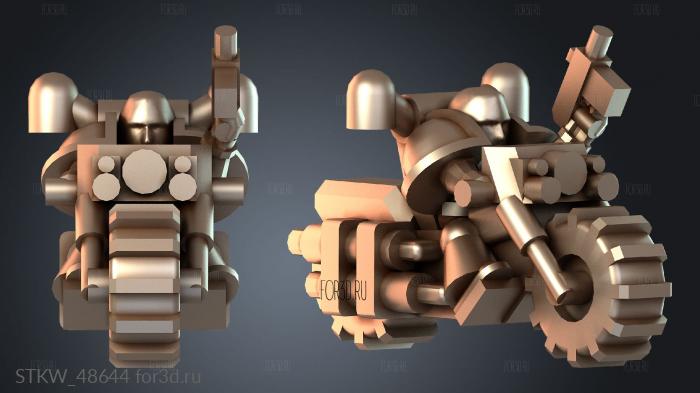 STKW_48644 stl model for CNC