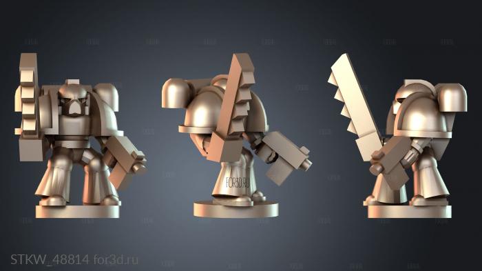 STKW_48814 stl model for CNC