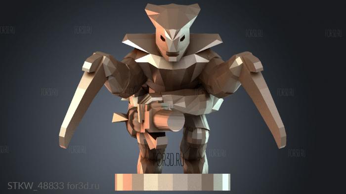 STKW_48833 stl model for CNC