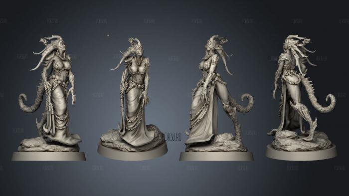 Daughters of Lilith 2 stl model for CNC