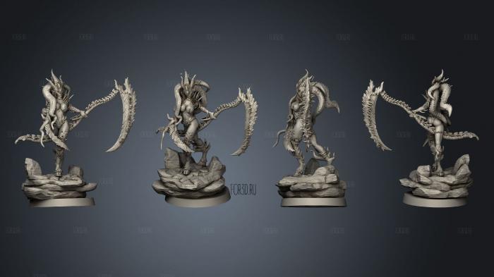 Daughters of Lilith 3 stl model for CNC