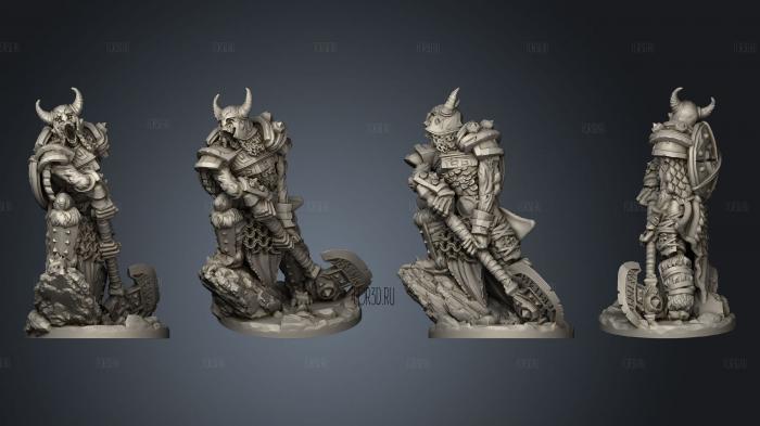 Death Lord stl model for CNC