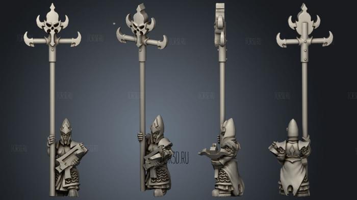 dire elf crossbows 12 stl model for CNC