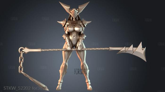 STKW_52202 stl model for CNC