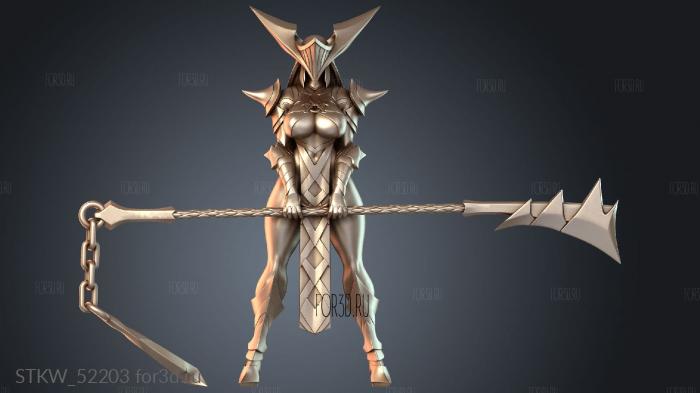 STKW_52203 stl model for CNC