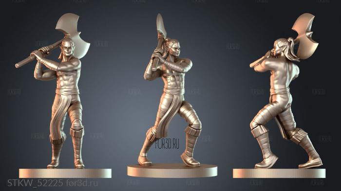 STKW_52225 stl model for CNC