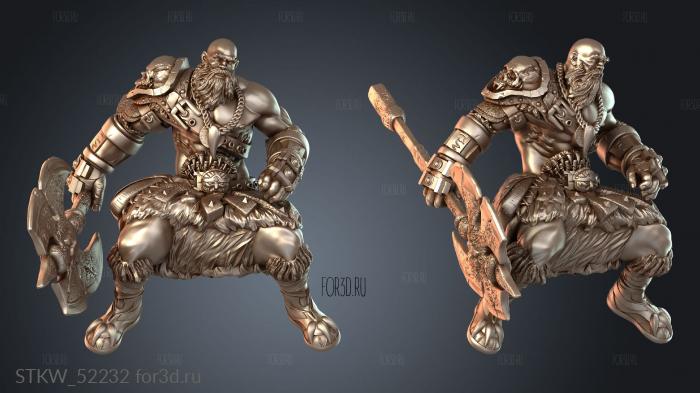 STKW_52232 stl model for CNC