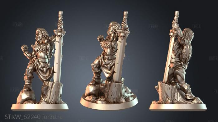 STKW_52240 stl model for CNC