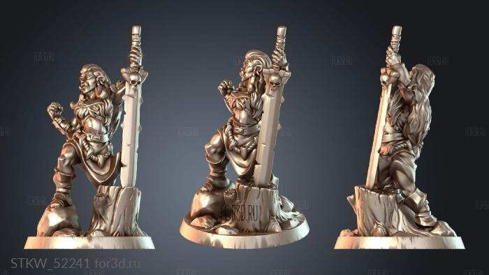 STKW_52241 stl model for CNC