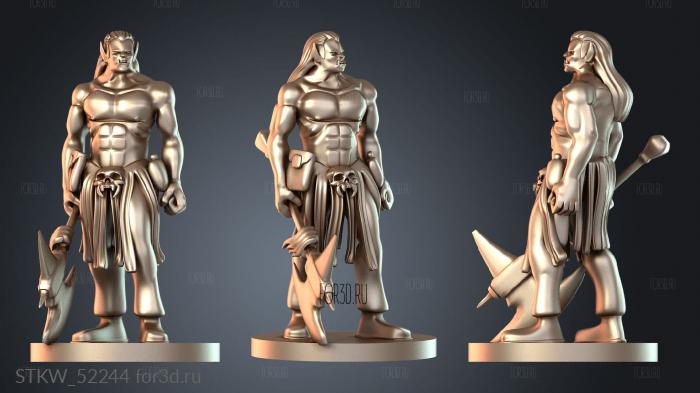 STKW_52244 stl model for CNC