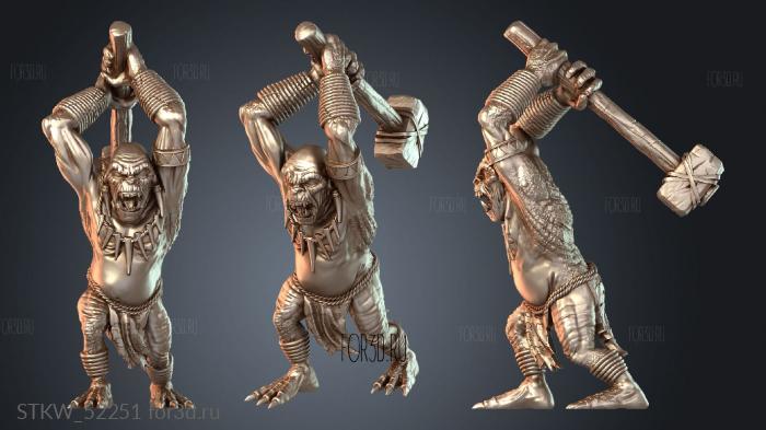 STKW_52251 stl model for CNC