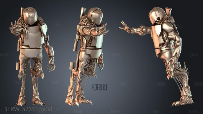 STKW_52280 stl model for CNC