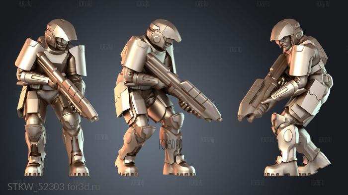 STKW_52303 stl model for CNC