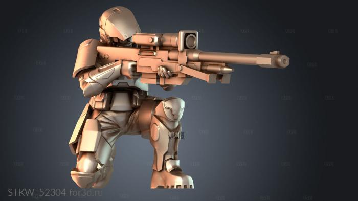 STKW_52304 stl model for CNC