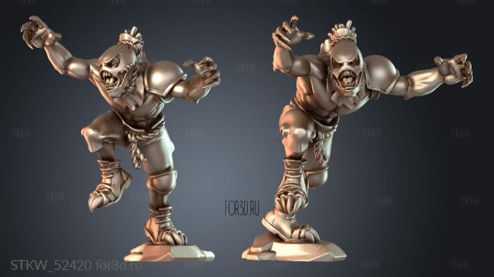 STKW_52420 stl model for CNC