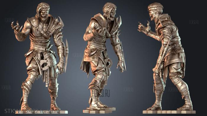 STKW_52432 stl model for CNC