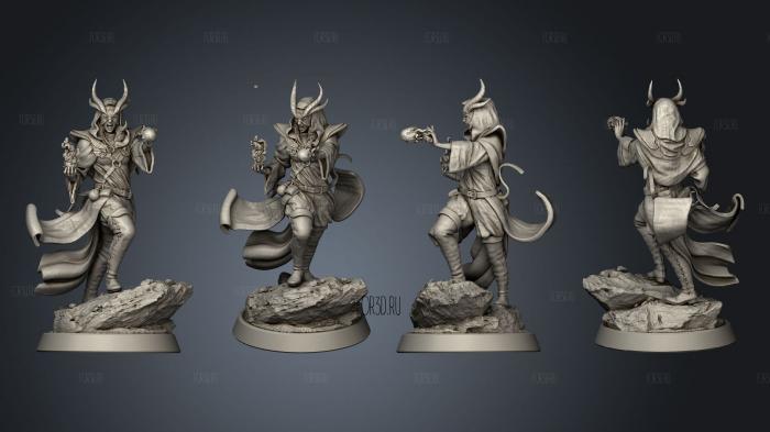 Dragon Cults Wise One stl model for CNC