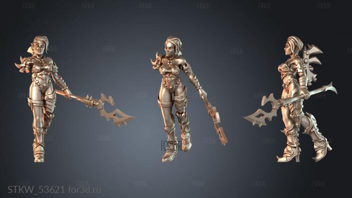 STKW_53621 stl model for CNC