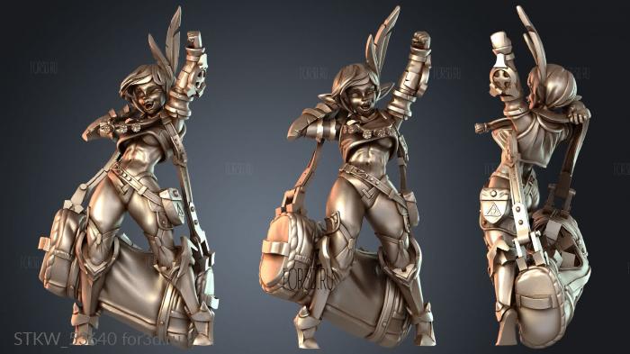 STKW_53640 stl model for CNC