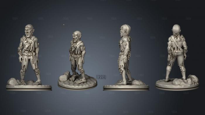 Drowned Maiden 007 stl model for CNC