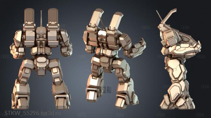 STKW_55296 3d stl модель для ЧПУ