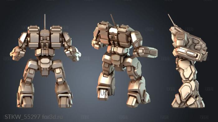 STKW_55297 3d stl модель для ЧПУ