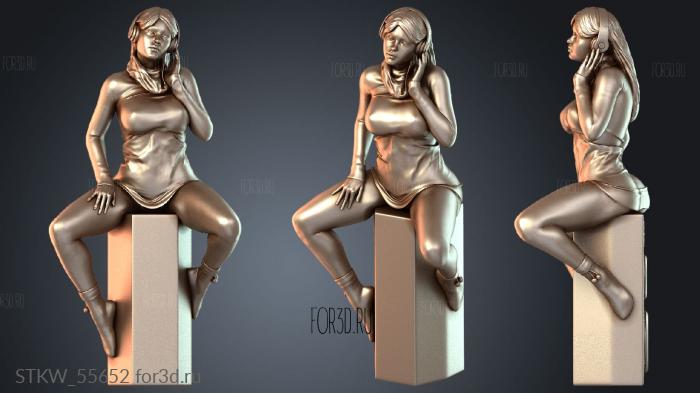 STKW_55652 stl model for CNC