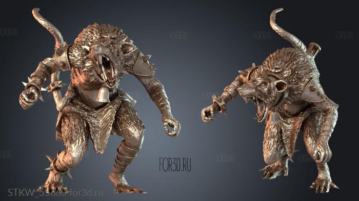 STKW_55660 stl model for CNC